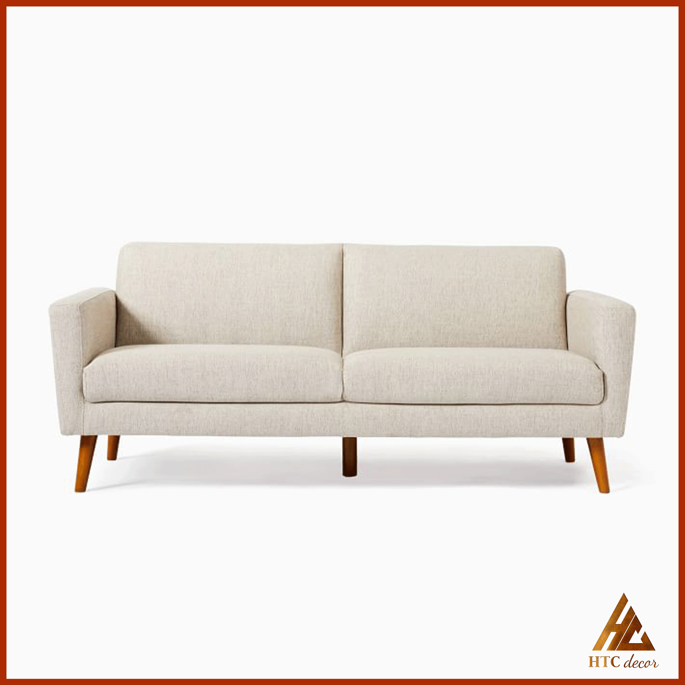 Ghế Sofa Băng Oliver 2 Chỗ Vải Bố